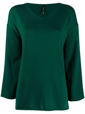 PierAntonioGaspari fine-knit virgin-wool jumper - Green
