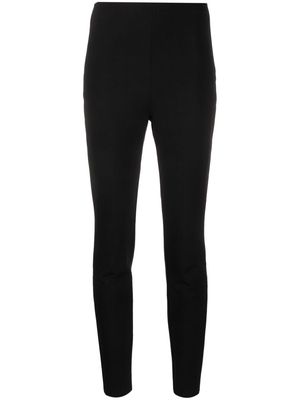 PierAntonioGaspari high-waist jersey-texture leggings - Black