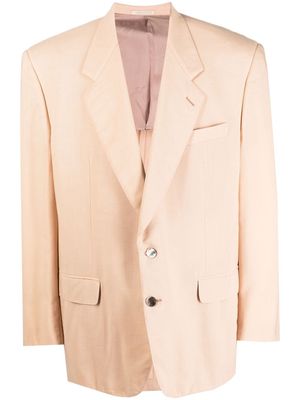 Pierre Cardin Pre-Owned 1980s notched lapels single-breasted blazer - Pink
