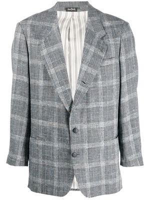 Pierre Cardin Pre-Owned 1980s Prince of Wales check jacket - Black