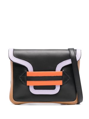 Pierre Hardy Alpha leather mini bag - Black