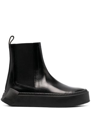 Pierre Hardy Chelsea tonal-stitching boots - Black