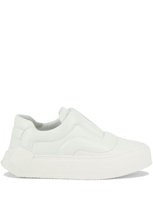 Pierre Hardy Cubix leather sneakers - White