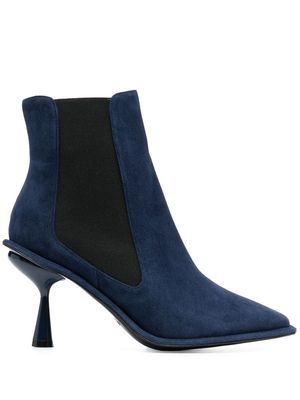 Pierre Hardy elasticated side-panel 90mm boots - Blue