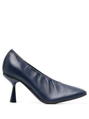 Pierre Hardy square-toe 80mm elasticated pumps - Blue