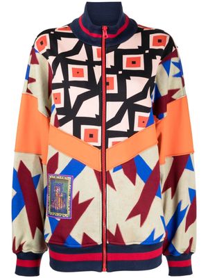 Pierre-Louis Mascia patchwork bomber jacket - Multicolour