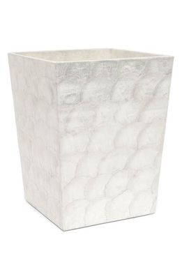 PIGEON AND POODLE Andria Pearlized Wastebasket