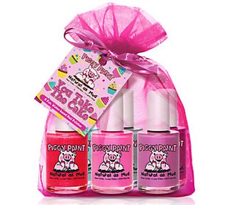 Piggy Paint 6-pc Nail Polish Take the Cake Set