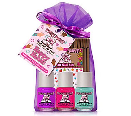 Piggy Paint Happy Hands Kids' Nail Polish Set 3 -Pack