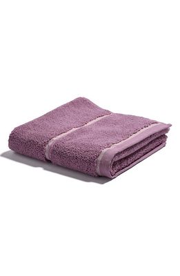 PIGLET IN BED Cotton Bath Mat in Orchid