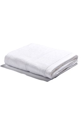 PIGLET IN BED Cotton Bath Sheet in White