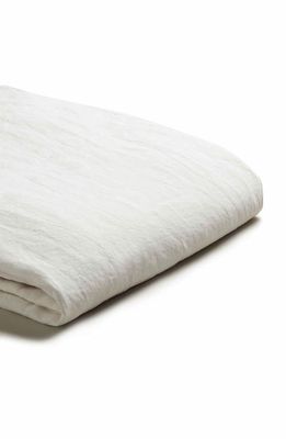 PIGLET IN BED Linen Duvet Cover in White