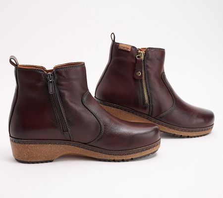 Pikolinos Leather Ankle Boots - Guardamar
