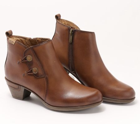 Pikolinos Leather Ankle Boots - Rotterdam