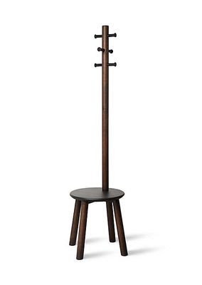 Pillar Stool Coatrack