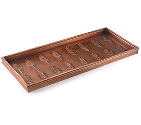 Pine Cones Boot Tray Copper Finish by Good Dire ctions