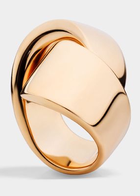 Pink Gold Abbraccio Ring