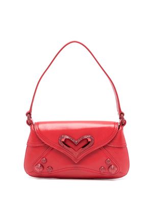 PINKO 520 leather mini bag - Red