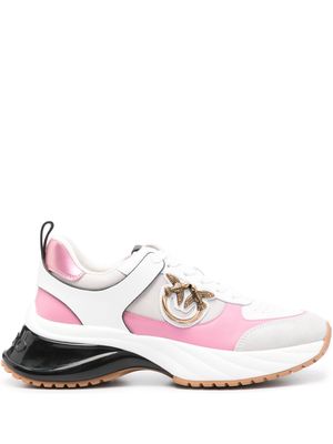 PINKO Ariel panelled-design sneakers - White