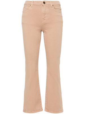 PINKO Brenda mid-rise bootcut jeans - Neutrals