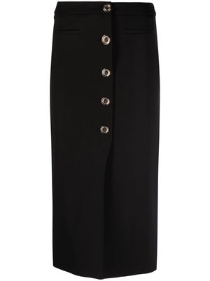 PINKO buttoned-up pencil skirt - Black
