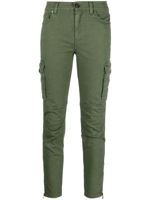 PINKO cargo cropped jeans - Green