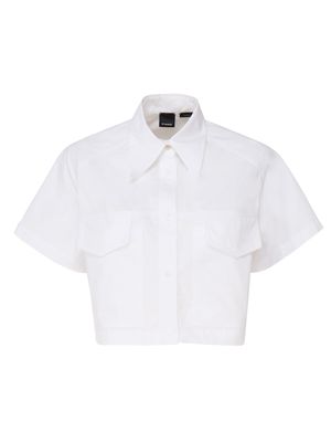 Pinko Cotton Crop Shirt