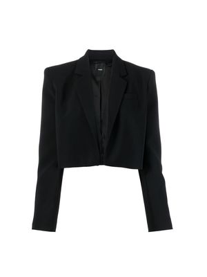 PINKO cropped tailored blazer - Black
