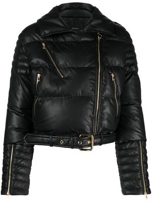 PINKO faux-leather jacket - Black
