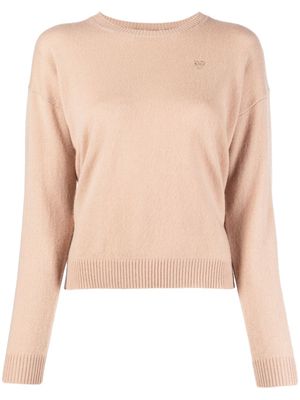 PINKO fine-knit cashmere jumper - Neutrals
