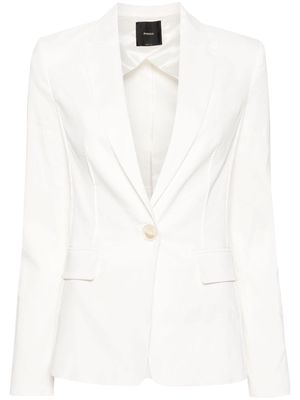 PINKO Ghera linen-blend blazer - White