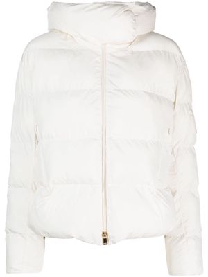 PINKO high-neck padded jacket - White