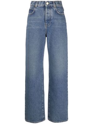PINKO high-waist straight-leg jeans - Blue