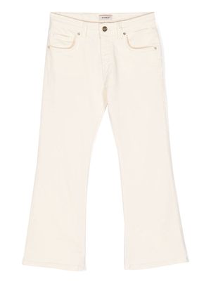 Pinko Kids five-pocket straight trousers - Neutrals