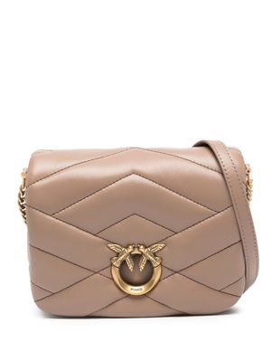 PINKO Love Click Puff mini bag - Neutrals