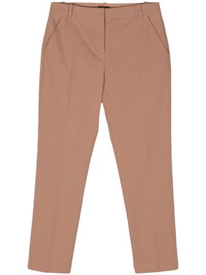 PINKO mid-rise slim trousers - Brown