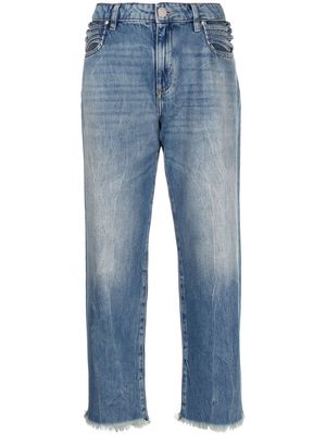 PINKO mid-rise straight-leg jeans - Blue