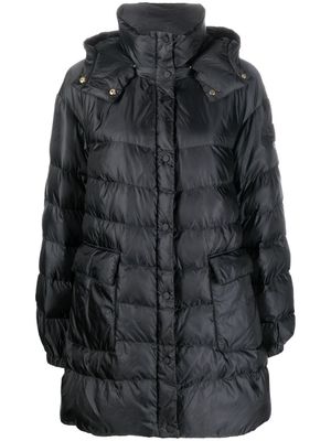 PINKO padded hooded parka coat - Black