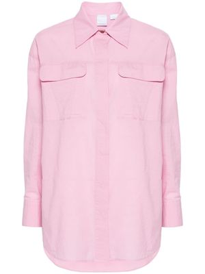 PINKO pointed-collar cotton shirt