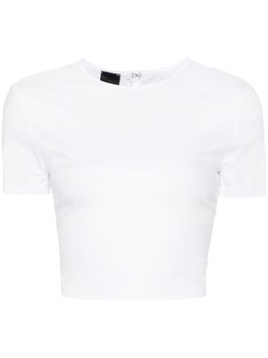 PINKO short-sleeve cropped T-shirt - White