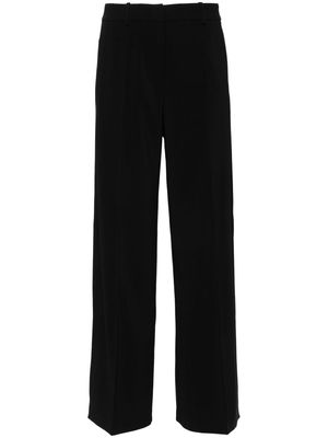 PINKO side slits wide-leg trousers - Black