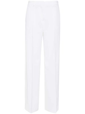 PINKO side slits wide-leg trousers - White