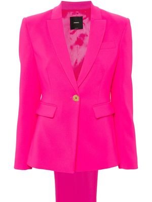 PINKO single-breasted crepe suit