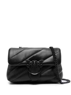 PINKO small Love Puff leather bag - Black