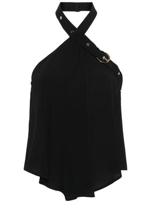 PINKO Tantalo halterneck top - Black