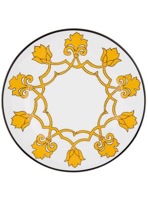 Pinto Paris Jaipur porcelain dinner plate - Yellow