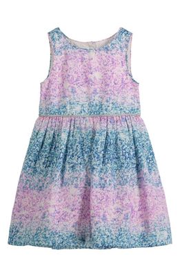 Pippa & Julie Kids' Sparkle Ombré Dress in Pink/Multi