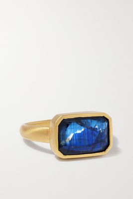 Pippa Small - 18-karat Gold Kyanite Ring - 8