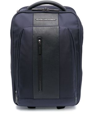 PIQUADRO convertible cabin suitcase - Blue