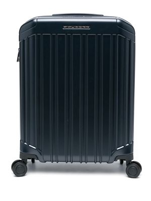 PIQUADRO hardside spinner cabin suitcase - Blue